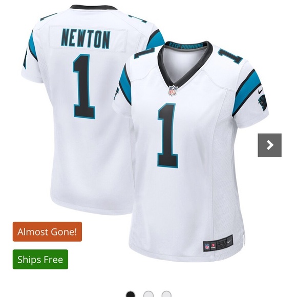 Nike Tops - Carolina Panthers Cam Newton Jersey women’s Nike